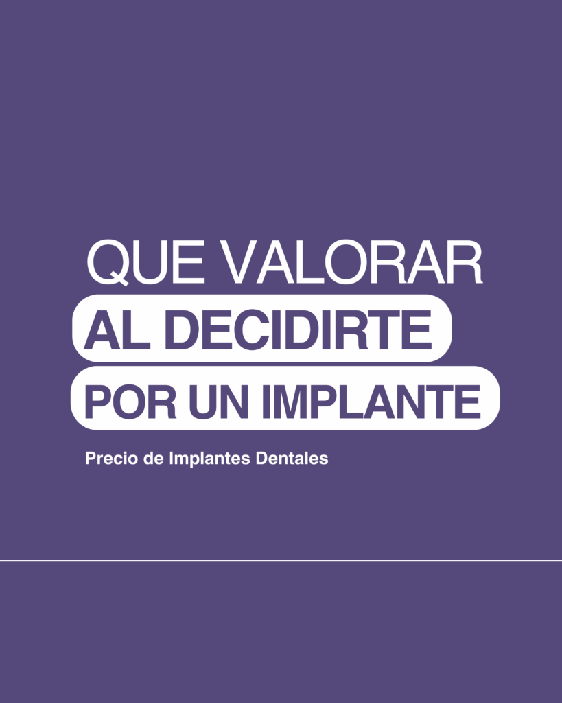 Qué valorar en un implante dental en torrejon de ardoz